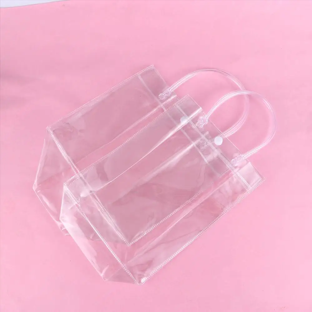 Clear Stadium Environmentally Snap Friendly Shoulder PVC Plastic Bag Handbag Transparent
Clear Stadium Environmentally Snap Friendly Shoulder PVC Plastic Bag Handbag Transparent