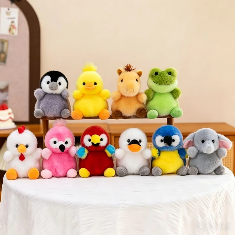 Kawaii Flamingo Elephant Horse Duck Penguin Plush Doll Plush Keychain Bag Pendant 12CM
Kawaii Flamingo Elephant Horse Duck Penguin Plush Doll Plush Keychain Bag Pendant 12CM