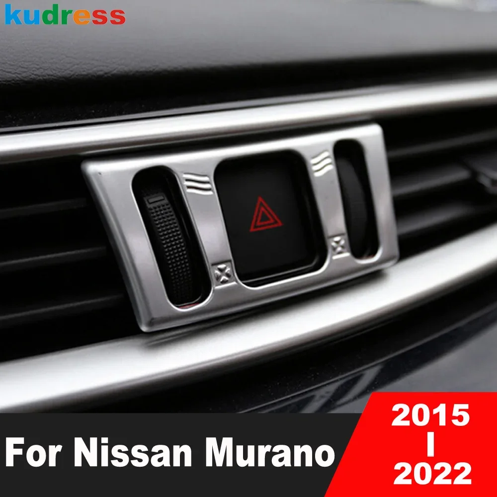 For Nissan Murano 2015-2020 2021 2022 Matte Car Center Warning Light Lamp Switch Button Panel Cover Trim Interior Accessories
For Nissan Murano 2015-2020 2021 2022 Matte Car Center Warning Light Lamp Switch Button Panel Cover Trim Interior Accessories