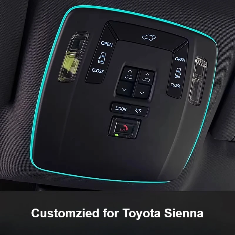 For Toyota Sienna 2022 2023 2024 Front Ceiling Reading Lamp Atmosphere Light Led Flowing Colorful Ambient Light Accessories
For Toyota Sienna 2022 2023 2024 Front Ceiling Reading Lamp Atmosphere Light Led Flowing Colorful Ambient Light Accessories