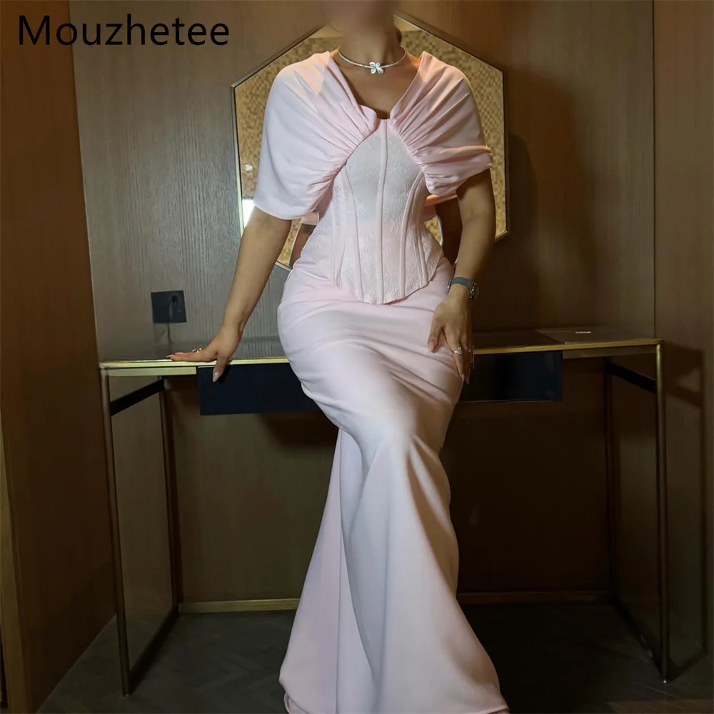 Mouzhetee Elegant Mermaid Off The Shoulder Lace Evening Dresses Formal Party Gowns for Women Simple Prom Gown Customized 2026
Mouzhetee Elegant Mermaid Off The Shoulder Lace Evening Dresses Formal Party Gowns for Women Simple Prom Gown Customized 2026