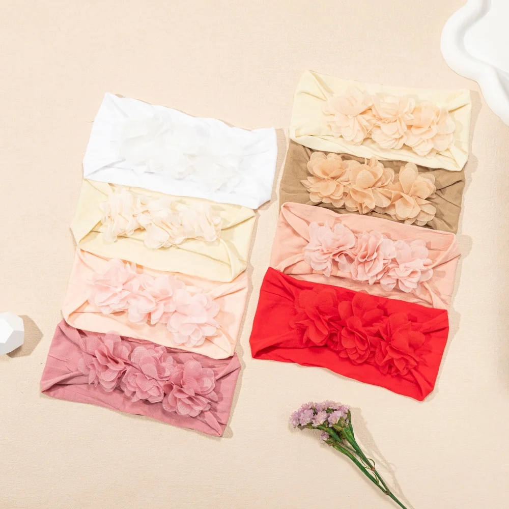 Fashion Floral Wide Headband for Baby Girl Cute Mesh Flower Soft Nylon Hair Band Elastic Band for Hair Baby Accessories
Fashion Floral Wide Headband for Baby Girl Cute Mesh Flower Soft Nylon Hair Band Elastic Band for Hair Baby Accessories