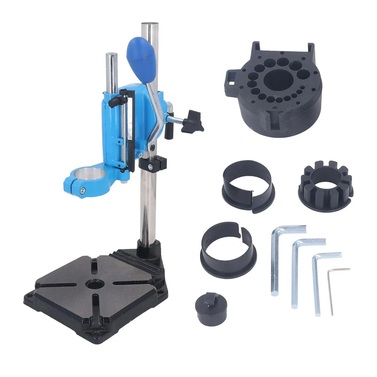 Stainless Steel Column Bench Drill Stand Cast Iron Base for drilling Grinding Cutting Projects
Stainless Steel Column Bench Drill Stand Cast Iron Base for drilling Grinding Cutting Projects