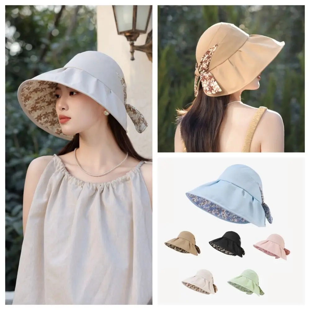 Fashion Flower Bow Fisherman Hat Anti-UV Elegant Sunscreen Hat Sun Caps Wide Brim Sunshade Bucket Hat Women
Fashion Flower Bow Fisherman Hat Anti-UV Elegant Sunscreen Hat Sun Caps Wide Brim Sunshade Bucket Hat Women