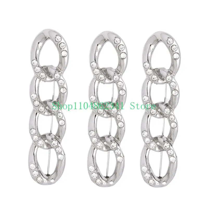 652F 3Sets Metal Waist Adjusters Pin Stylish Waist Extenders Brooch Pin for Jeans Skirts and Casual Outfit Women Accessory
652F 3Sets Metal Waist Adjusters Pin Stylish Waist Extenders Brooch Pin for Jeans Skirts and Casual Outfit Women Accessory