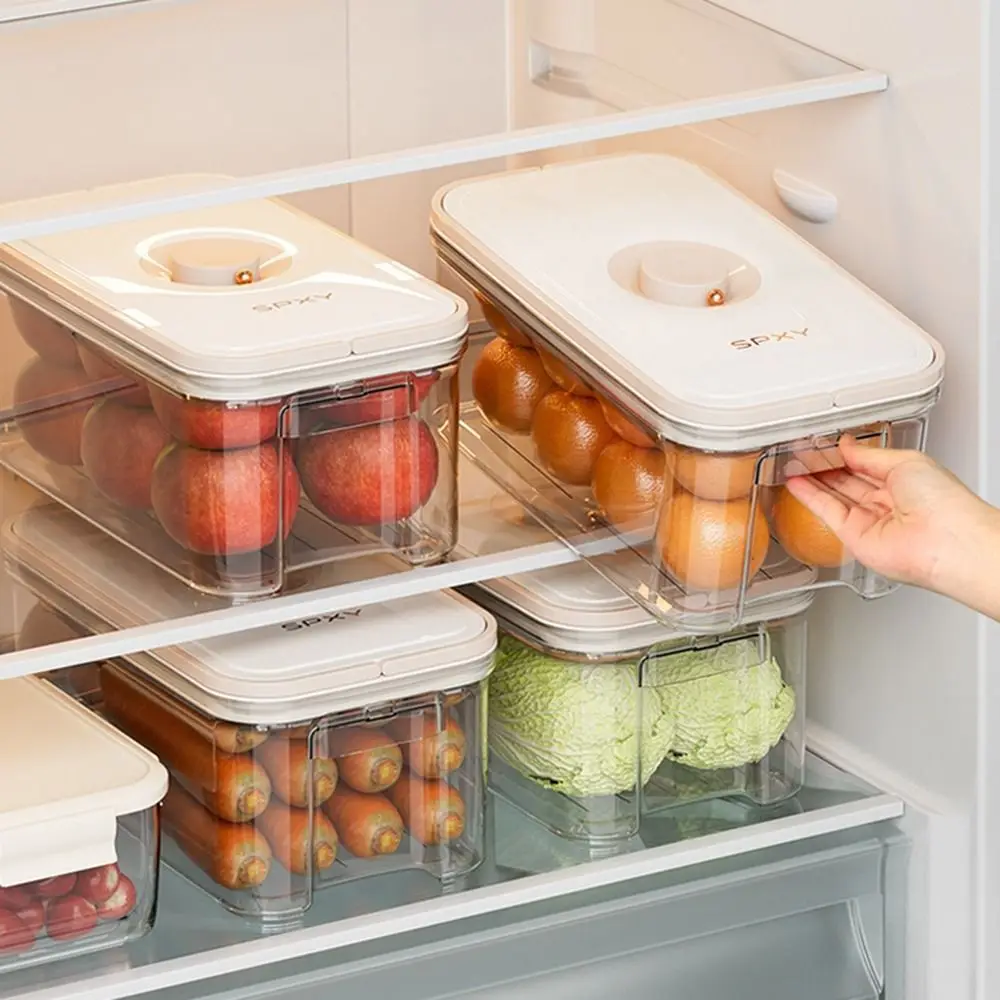 Пластиковый вакуумный ящик для хранения пищевых продуктов, герметичный влагостойкий холодильник, ящик для хранения свежих продуктов с крышкой, прозрачный контейнер для хранения продуктов питания
Пластиковый вакуумный ящик для хранения пищевых продуктов, герметичный влагостойкий холодильник, ящик для хранения свежих продуктов с крышкой, прозрачный контейнер для хранения продуктов питания