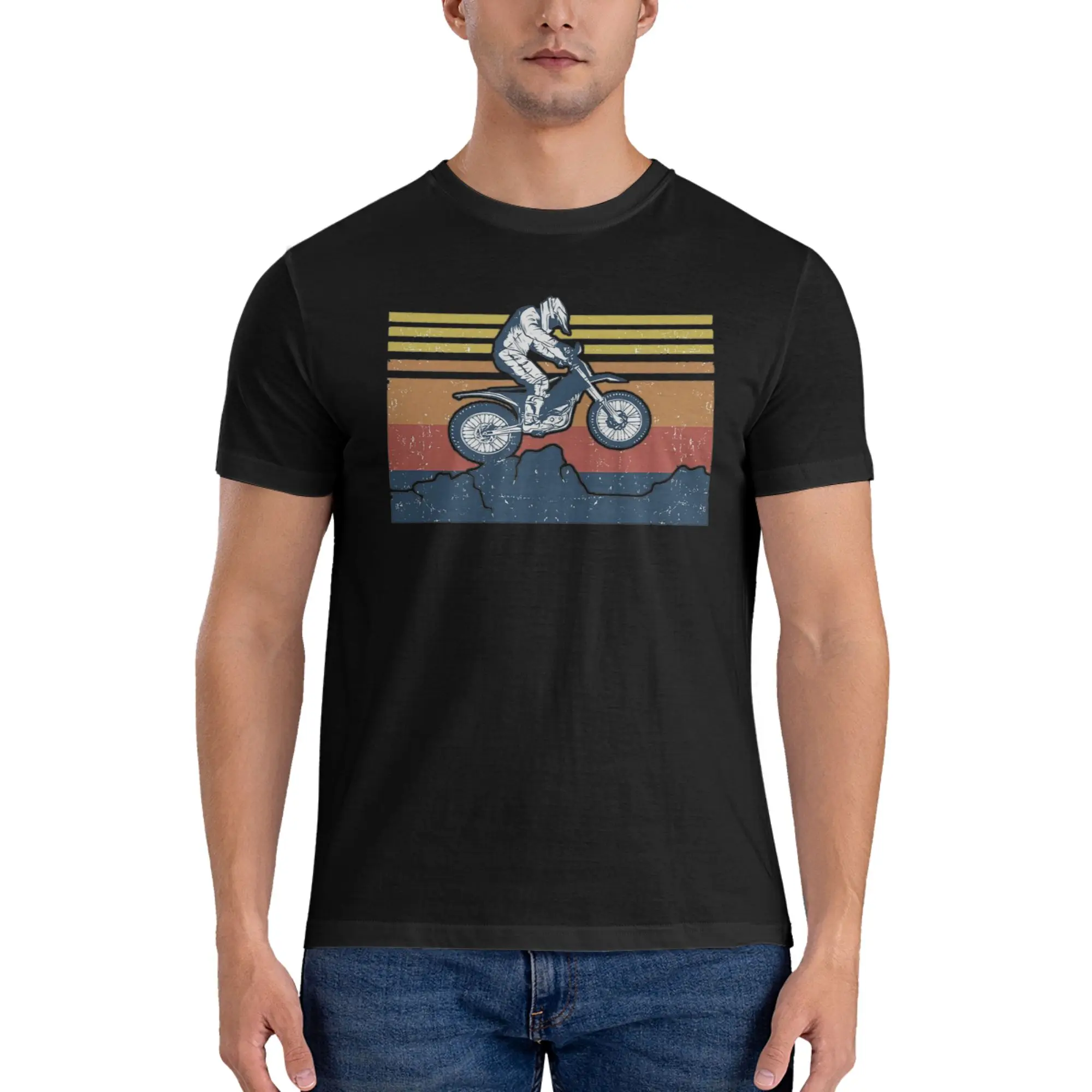 Motocross Rider T-Shirt for Men Cotton T Shirts Men's Short Sleeve O-Neck Summer Clothes Tops S-6XL
Motocross Rider T-Shirt for Men Cotton T Shirts Men's Short Sleeve O-Neck Summer Clothes Tops S-6XL