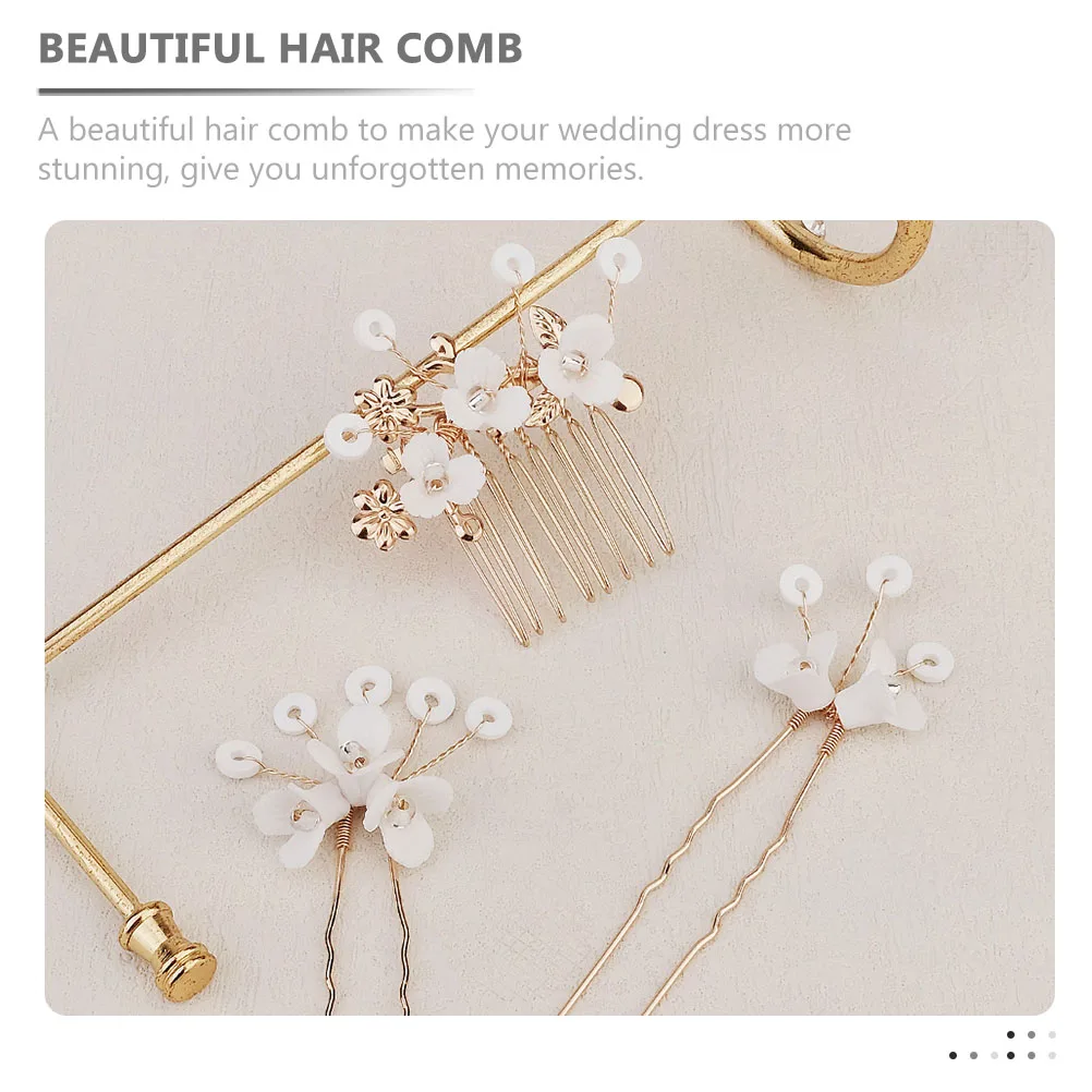 1 set Pearl Rhinestone Hairpin Wedding Bridal Comb Elegant Flower Decorative Sparkle Bun Side Hair Stick Party Banquet Christmas
1 set Pearl Rhinestone Hairpin Wedding Bridal Comb Elegant Flower Decorative Sparkle Bun Side Hair Stick Party Banquet Christmas