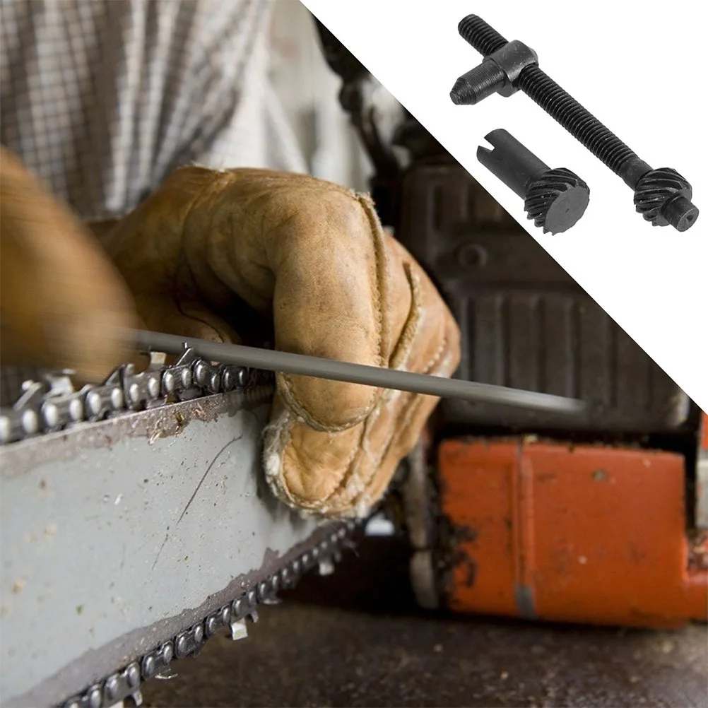 1Set Metal Chain Adjuster Screw Corrosion Resistant Chainsaw Chain Tensioner Automatic Adjustment Chainsaw Screw 
1Set Metal Chain Adjuster Screw Corrosion Resistant Chainsaw Chain Tensioner Automatic Adjustment Chainsaw Screw