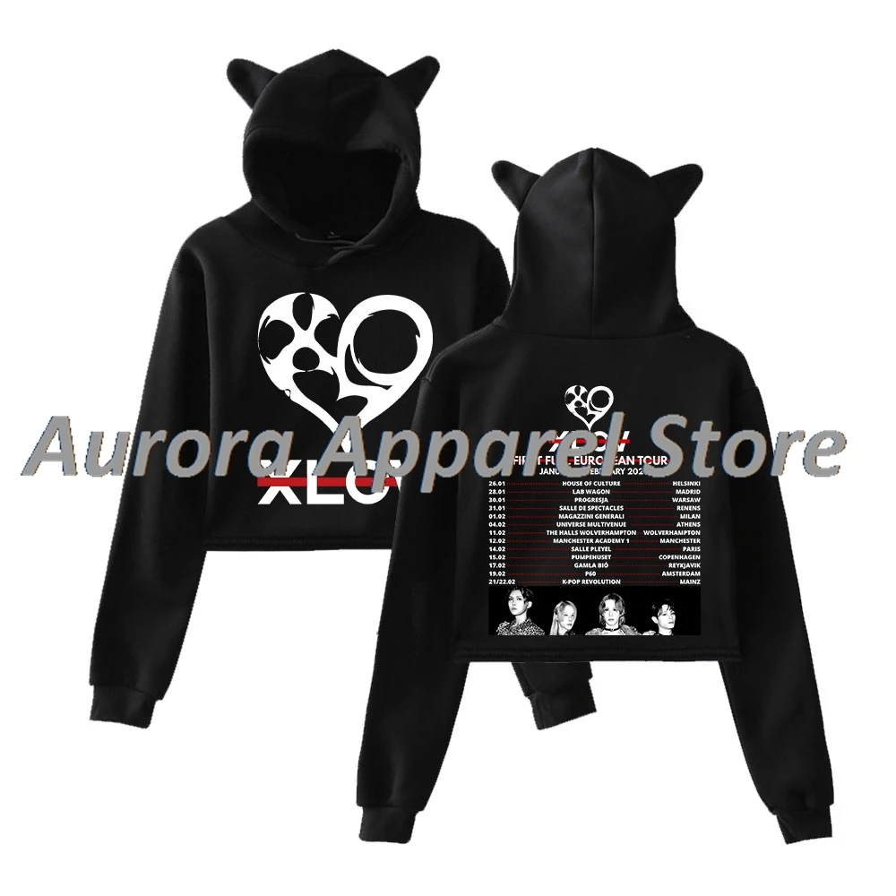 XLOV European Tour 2026 Merch Pullover Female Cat Ears Hoodie Long Sleeve Tee Women's Clothes
XLOV European Tour 2026 Merch Pullover Female Cat Ears Hoodie Long Sleeve Tee Women's Clothes