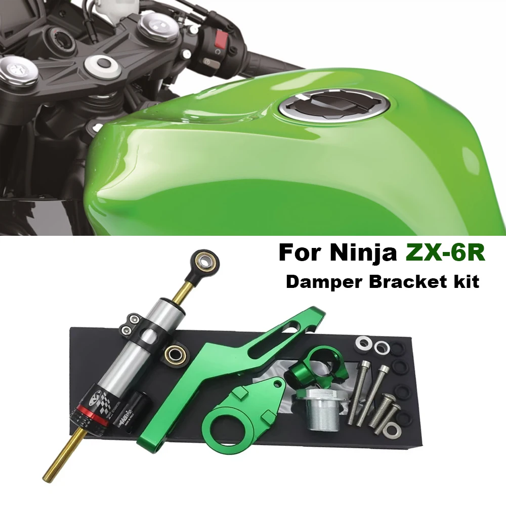 Motorcycle Stabilize Steering Damper Mounting Bracket Kit For Kawasaki Ninja ZX-6R ZX6R ABS ZX636 2009-2022 2014 2015 2016 2017
Motorcycle Stabilize Steering Damper Mounting Bracket Kit For Kawasaki Ninja ZX-6R ZX6R ABS ZX636 2009-2022 2014 2015 2016 2017