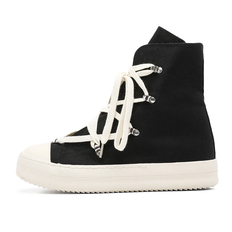 Classic Design Black Canvas Boot High Top Shoe Men Casual Shoes Luxury Zipper Women Sneaker s Ankle Boots Sneakers
Classic Design Black Canvas Boot High Top Shoe Men Casual Shoes Luxury Zipper Women Sneaker s Ankle Boots Sneakers