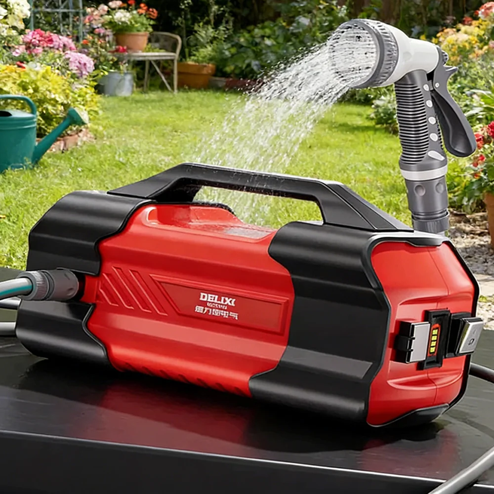 Портативный перезаряжаемый электрический насос для полива, ирригационный насос для наружного полива сада
Портативный перезаряжаемый электрический насос для полива, ирригационный насос для наружного полива сада