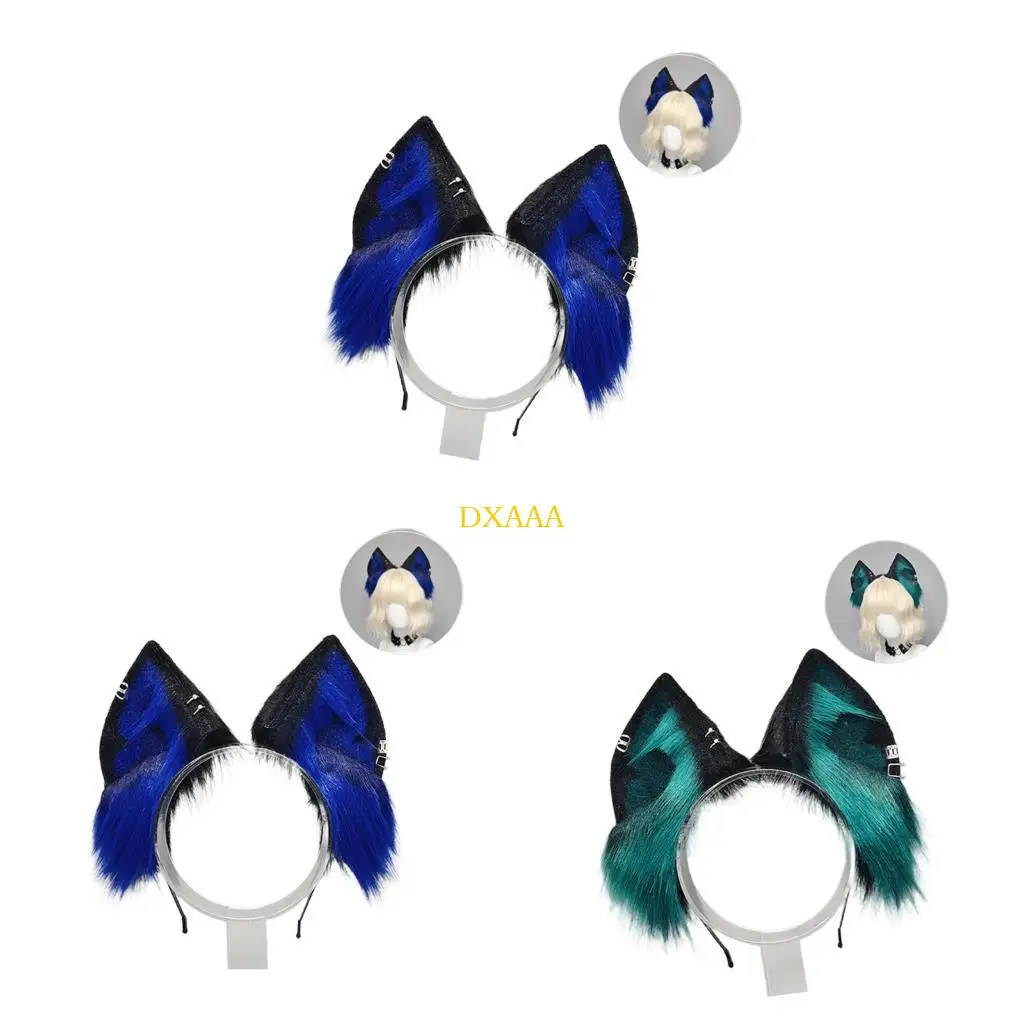 DXAA Subcultural Event Hairhoop Wolf Ear Hairband Styling Accessory For Halloween Costume Cosplay Event Anime Hair Decoration
DXAA Subcultural Event Hairhoop Wolf Ear Hairband Styling Accessory For Halloween Costume Cosplay Event Anime Hair Decoration