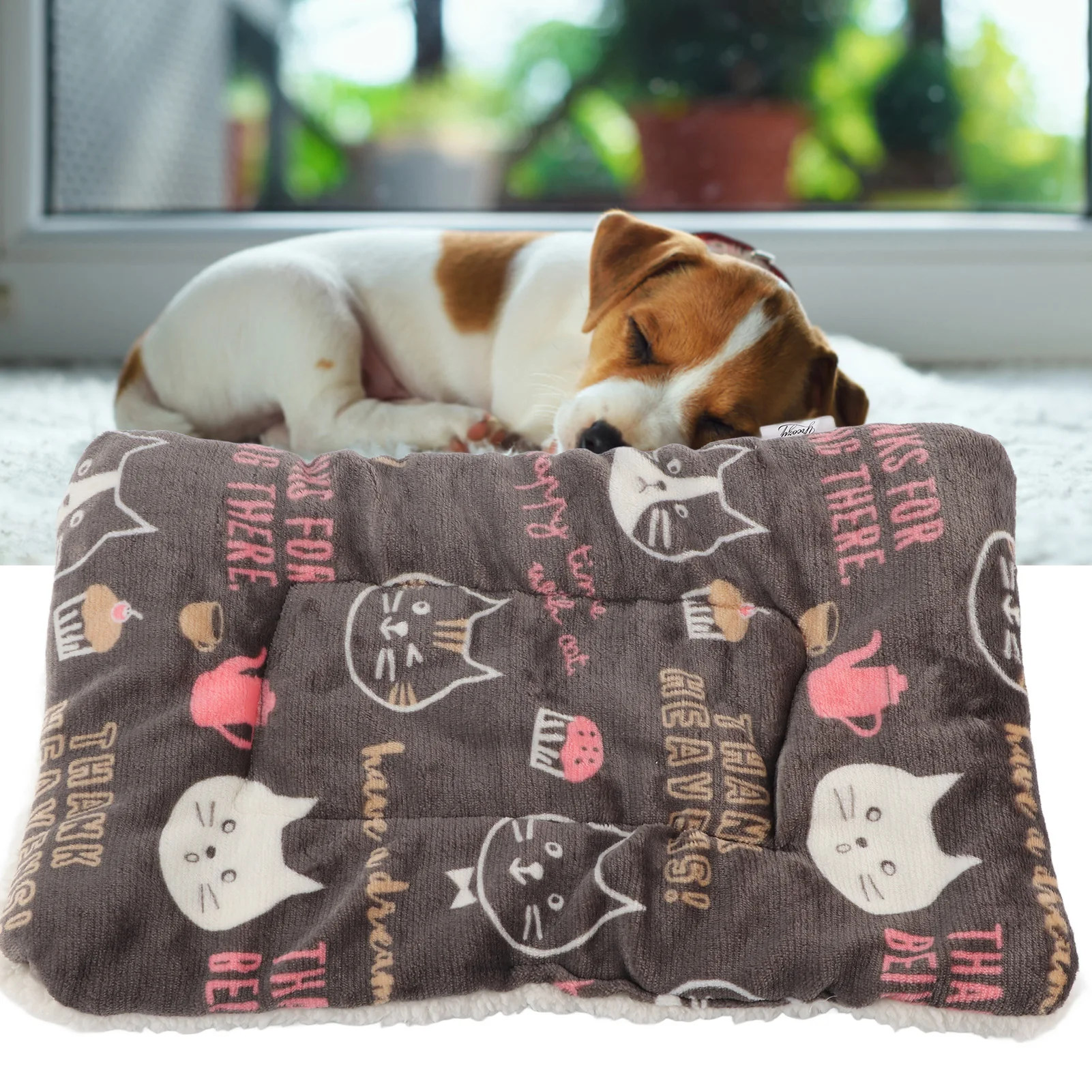Flannel Pet Mat Dog Cat Bed Thicken Sleeping Mat Dog Blanket Mat For Puppy Kitten Pet Dog Bed For Small Large Dogs Pet Rug
Flannel Pet Mat Dog Cat Bed Thicken Sleeping Mat Dog Blanket Mat For Puppy Kitten Pet Dog Bed For Small Large Dogs Pet Rug