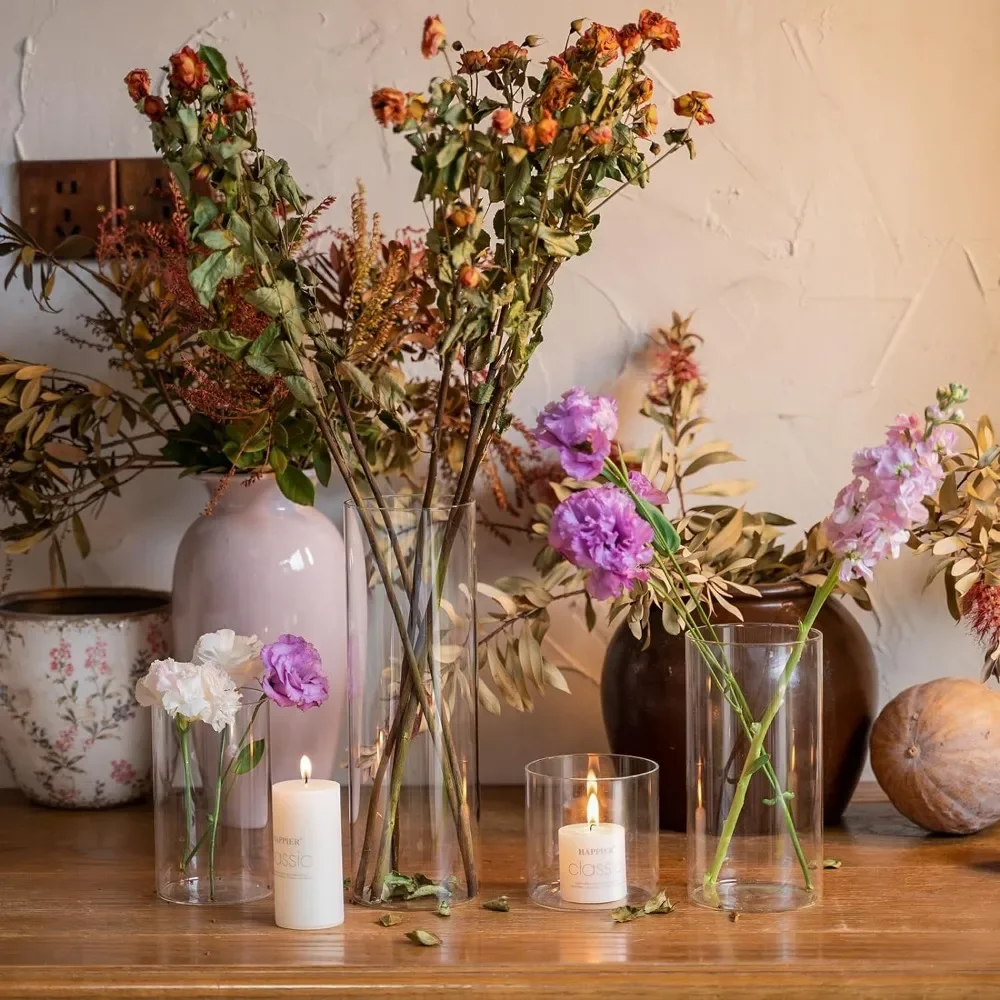 12Pcs Glass Cylinder vases for Centerpieces 6 Inches Tall Flower Vases Wedding Decorations,Candle Holder for Table Shelf Party.
12Pcs Glass Cylinder vases for Centerpieces 6 Inches Tall Flower Vases Wedding Decorations,Candle Holder for Table Shelf Party.