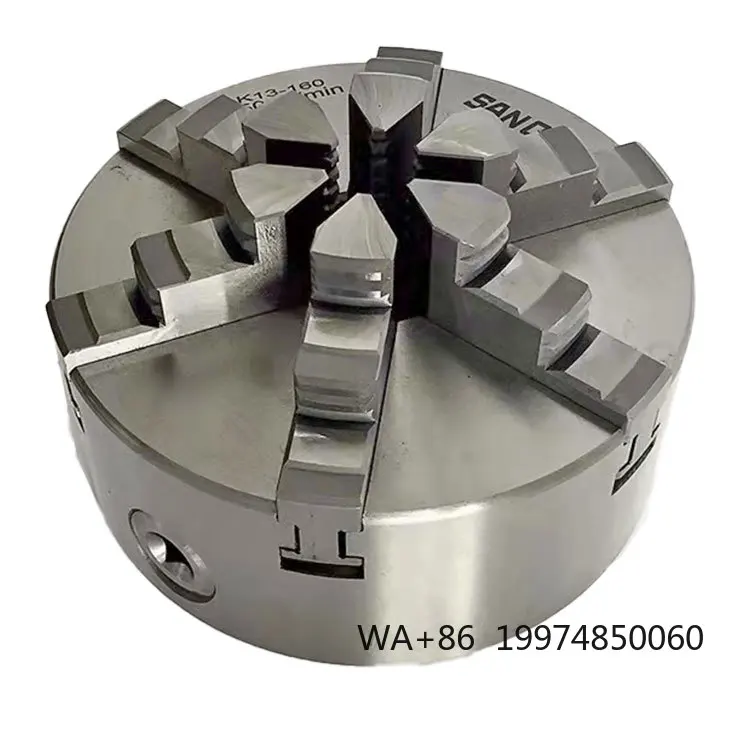 Lathe Chuck 160mm Six Jaw Chuck Lathe Self-Centering Chuck K13-160 With Hardened Steel for Mini Lathe
Lathe Chuck 160mm Six Jaw Chuck Lathe Self-Centering Chuck K13-160 With Hardened Steel for Mini Lathe