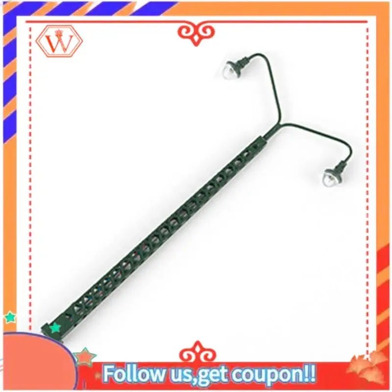 Durable 10Pcs Model Railway Lamp Lattice Mast Light HO 1:87 Scale LED Street Light Train Layout Toys Garden Decoration Crafts
Durable 10Pcs Model Railway Lamp Lattice Mast Light HO 1:87 Scale LED Street Light Train Layout Toys Garden Decoration Crafts
