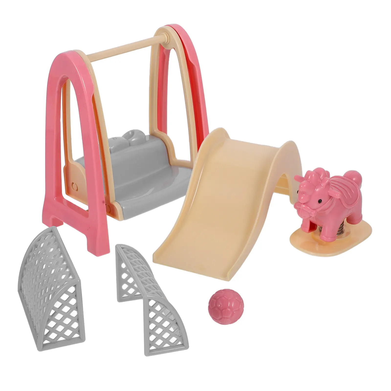 1Set Simulation Swing Slide and Football Goal Mini House Decor Set for DIY Micro Landscape Photography Playhouse Scene Prop
1Set Simulation Swing Slide and Football Goal Mini House Decor Set for DIY Micro Landscape Photography Playhouse Scene Prop