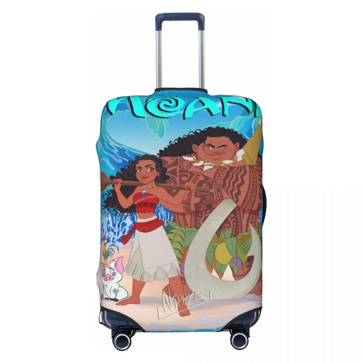 Custom Moana Luggage Cover Funny Cartoon Anime Graphic Print Suitcase Protector Covers Suit For 18-32 inch
Custom Moana Luggage Cover Funny Cartoon Anime Graphic Print Suitcase Protector Covers Suit For 18-32 inch