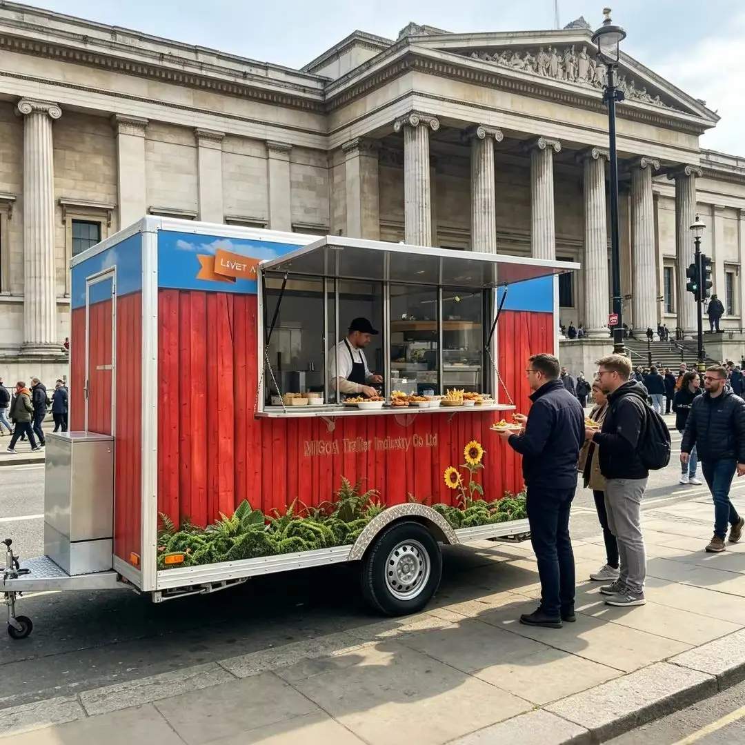 Customizable Floral Pattern Single-Axle Food Trailer Commercial Mobile Food Cart for Coffee And Street Food Concession
Customizable Floral Pattern Single-Axle Food Trailer Commercial Mobile Food Cart for Coffee And Street Food Concession