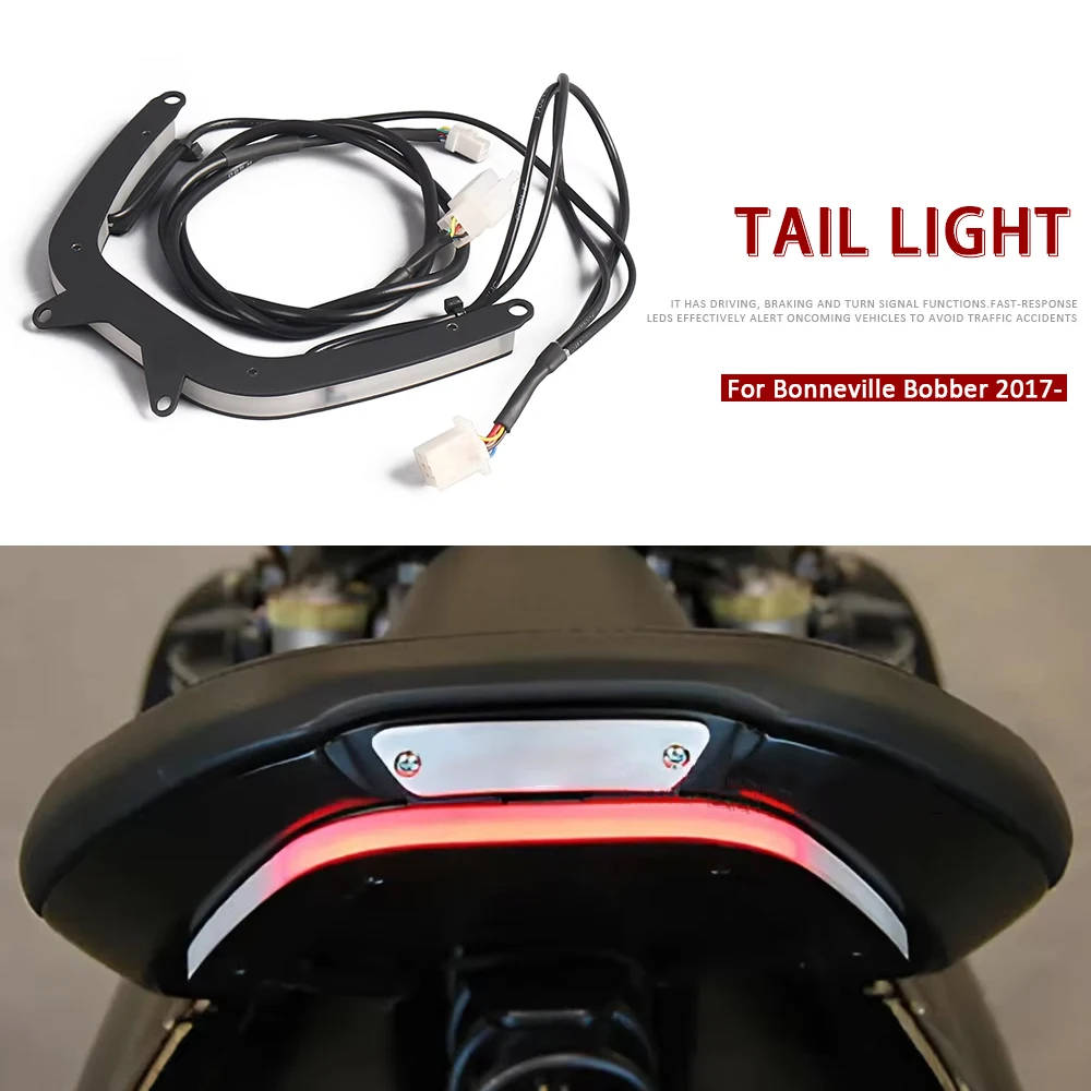 Bobber Black(2018-2020) LED Tail Light Brake Turn Signal For Motorcycle For Bonneville Bobber(2017-)
Bobber Black(2018-2020) LED Tail Light Brake Turn Signal For Motorcycle For Bonneville Bobber(2017-)