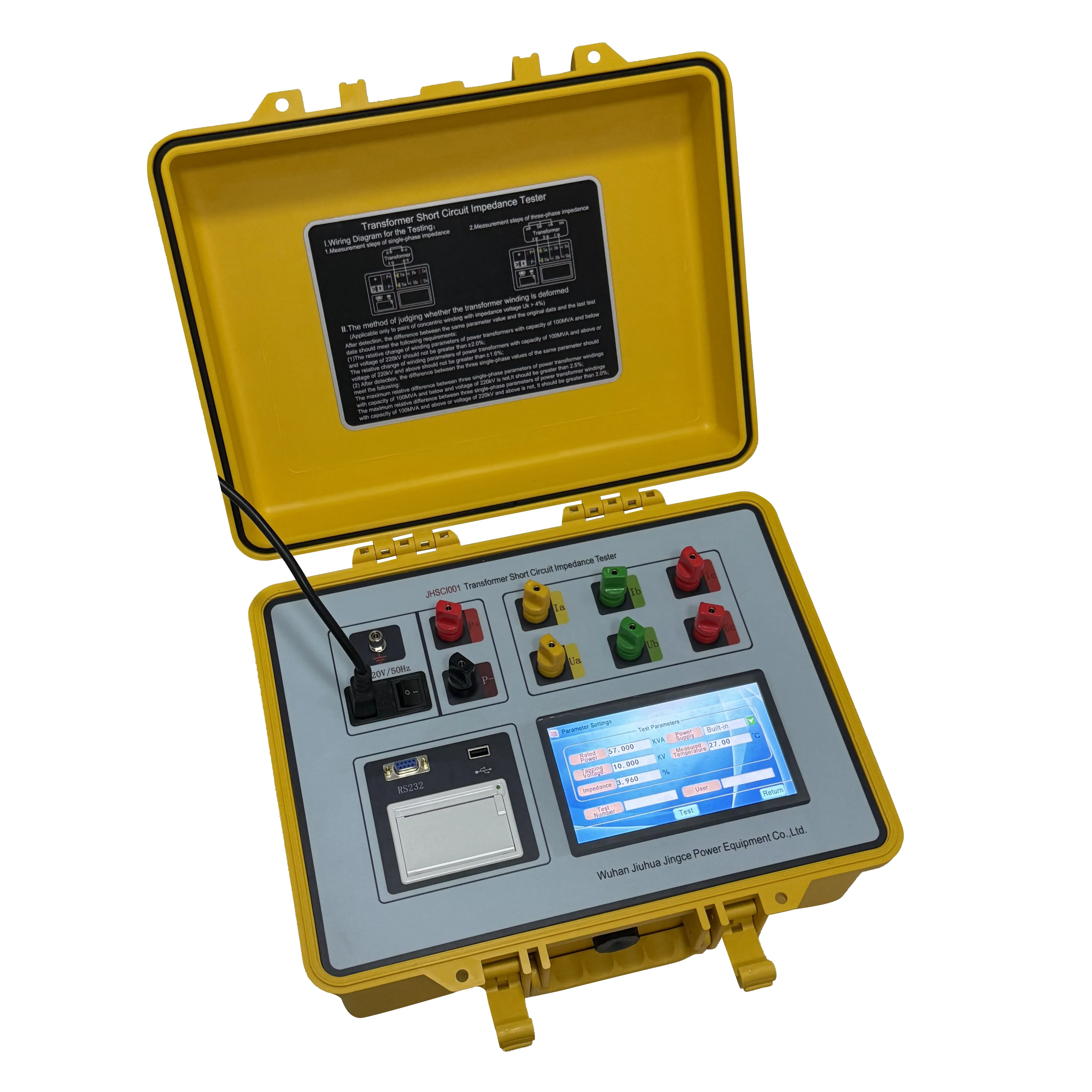 2026 JHSCI001 Single-Phase Three-Phase Transformers Impedance Tester Transformer Short Circuit Tester DC Current Measurement
2026 JHSCI001 Single-Phase Three-Phase Transformers Impedance Tester Transformer Short Circuit Tester DC Current Measurement