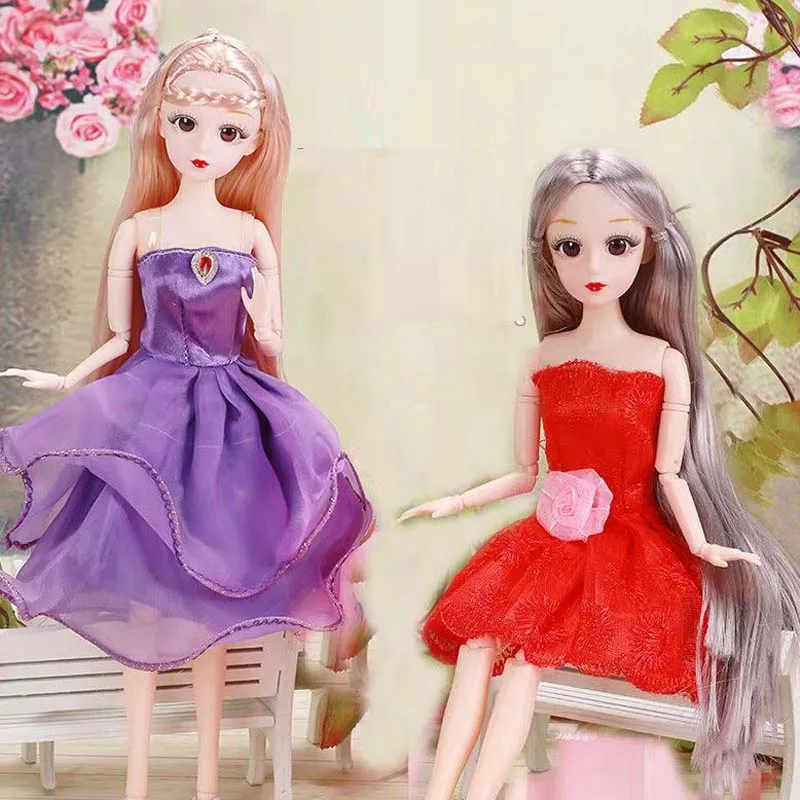 New 30cm Doll Full Set Chinese Style Costume Doll Set 1/6 Bjd Doll with Hea JoidTrue Eye 24 wear Girls Play House Dress Up Toy
New 30cm Doll Full Set Chinese Style Costume Doll Set 1/6 Bjd Doll with Hea JoidTrue Eye 24 wear Girls Play House Dress Up Toy