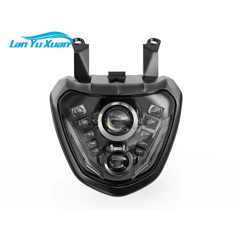 IP67 Waterproof E-mark Daytime Running Light Ring DRL Hi/Lo Beam Motorcycle LED Headlight for MT 07 FZ 07
IP67 Waterproof E-mark Daytime Running Light Ring DRL Hi/Lo Beam Motorcycle LED Headlight for MT 07 FZ 07