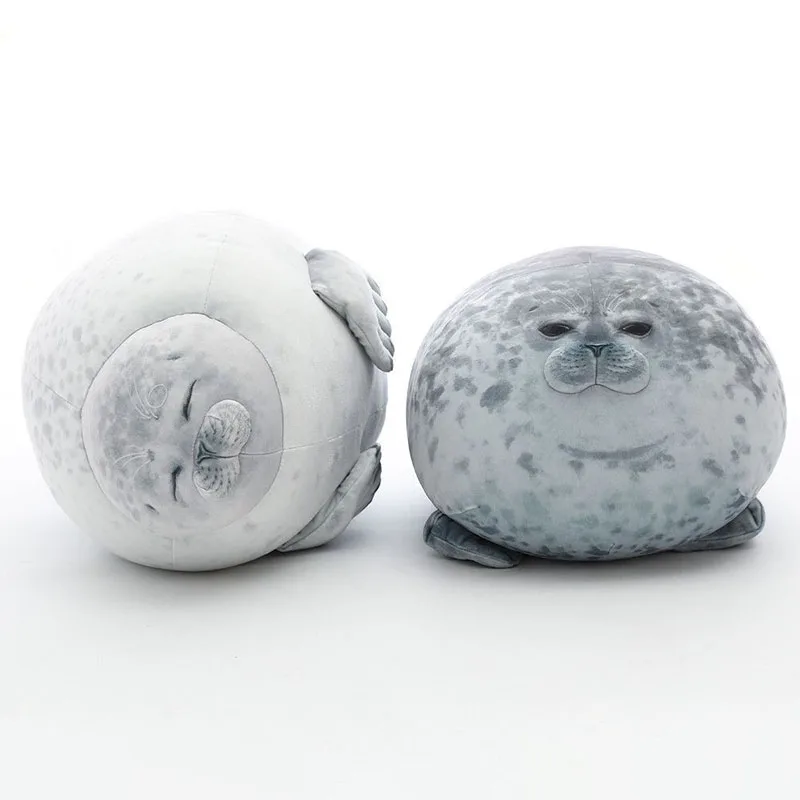 Cute Fluffy Seal Plush Pillow Soft Big Stuffed Sea Lion Cushion Kawaii Animal Toy for Kids Gift Home Decor Girls Family Friends
Cute Fluffy Seal Plush Pillow Soft Big Stuffed Sea Lion Cushion Kawaii Animal Toy for Kids Gift Home Decor Girls Family Friends