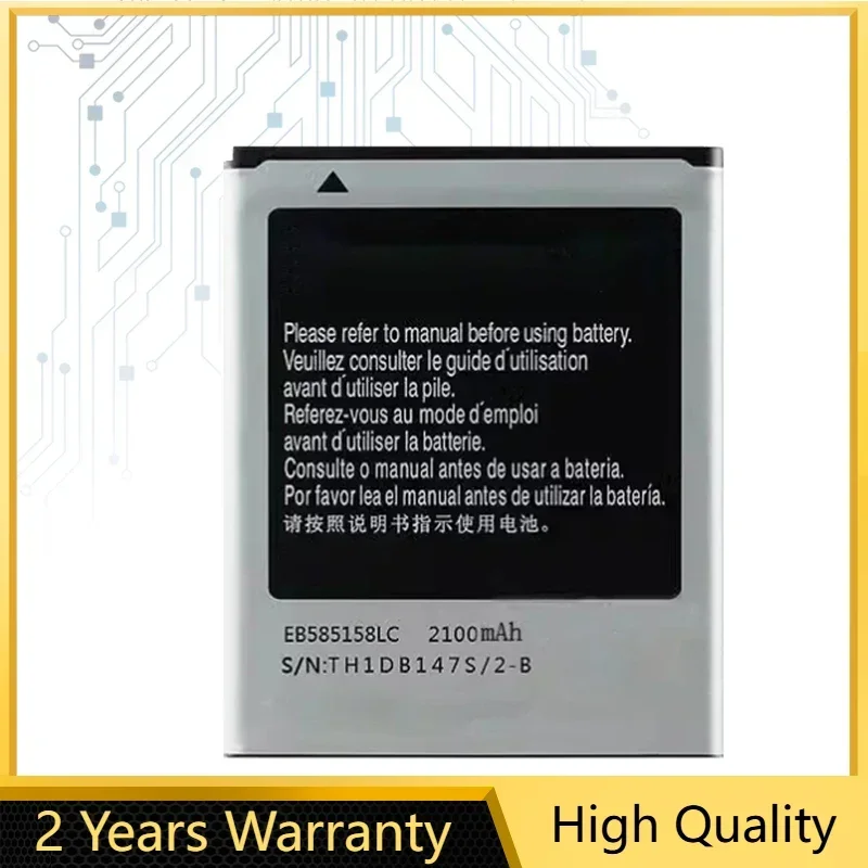 EB 585158 Литий-ионный аккумулятор LC для Samsung Galaxy Express 2 SM-G3815 SM-G3812 SM-G3818 SM-G3819 SM-G3819D
EB 585158 Литий-ионный аккумулятор LC для Samsung Galaxy Express 2 SM-G3815 SM-G3812 SM-G3818 SM-G3819 SM-G3819D