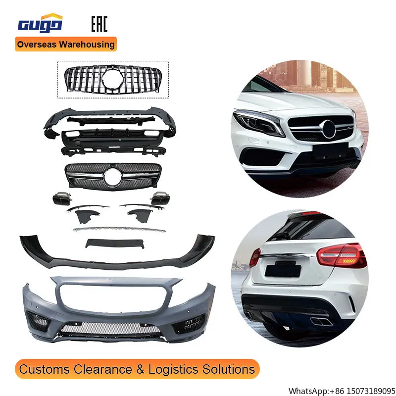 GUGO 2015 GLA 45 Front Rear Chrome ABS Bumper Auto Parts Car Bodykit for 2014-2019 -GLA X156 Upade New
GUGO 2015 GLA 45 Front Rear Chrome ABS Bumper Auto Parts Car Bodykit for 2014-2019 -GLA X156 Upade New