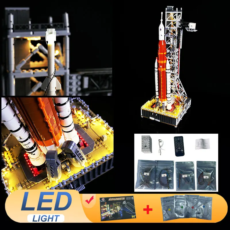 Комплект светодиодных фонарей для LEGO 10341 NASA Artemis Space Launch System Ideas DIY Подарок (не включает наборы строительных блоков и кирпичей Модель)
Комплект светодиодных фонарей для LEGO 10341 NASA Artemis Space Launch System Ideas DIY Подарок (не включает наборы строительных блоков и кирпичей Модель)