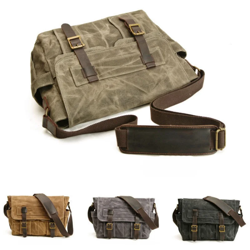 Chikage Personality Canvas Men's Bag Vintage Unisex Shoulder Bag Euramerican Fashion Computer Crossbody Bag Multi-function Bag
Chikage Personality Canvas Men's Bag Vintage Unisex Shoulder Bag Euramerican Fashion Computer Crossbody Bag Multi-function Bag