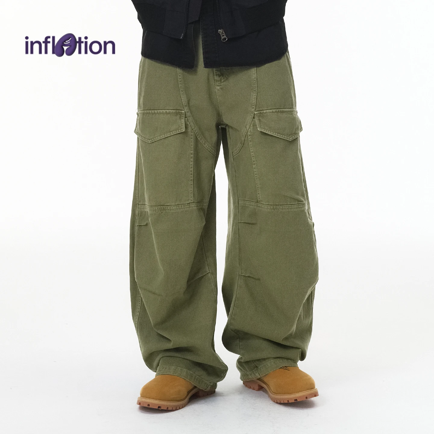 INFLATION 2025 Autumn Men's Multi-Pocket Cargo Pants American Vintage Streetwear Curved Hem Casual Trousers Heavy Duty Workwear
INFLATION 2025 Autumn Men's Multi-Pocket Cargo Pants American Vintage Streetwear Curved Hem Casual Trousers Heavy Duty Workwear