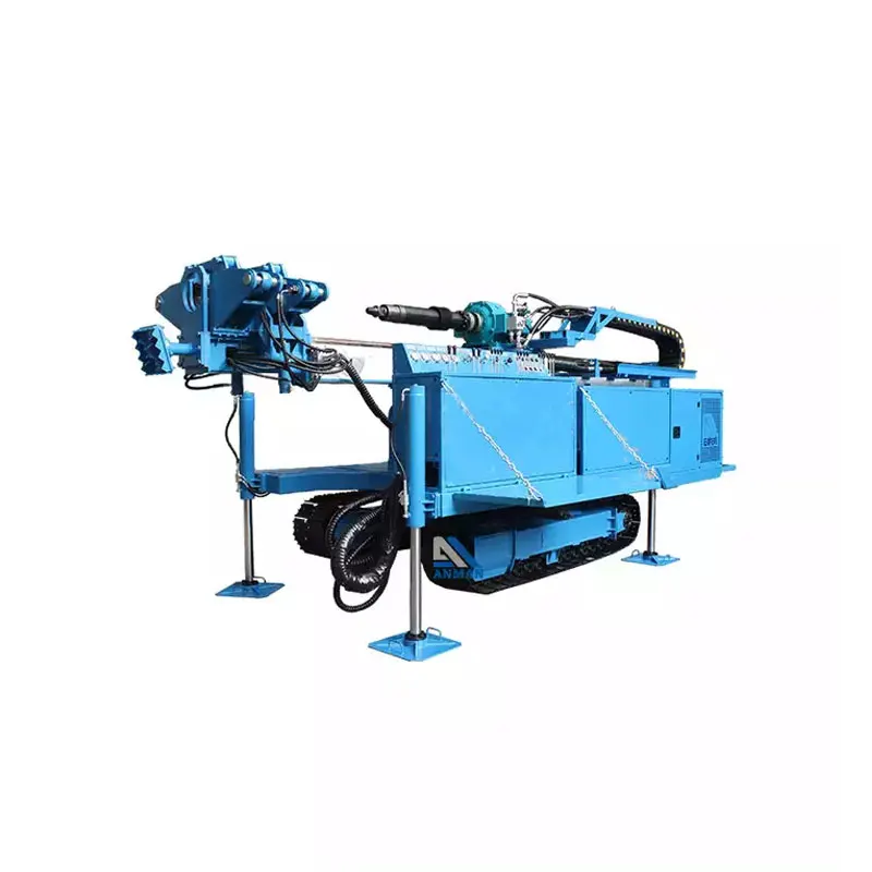 80-200m 50m Tracked Anchor Drilling Rig for Rock Construction Sites 
80-200m 50m Tracked Anchor Drilling Rig for Rock Construction Sites