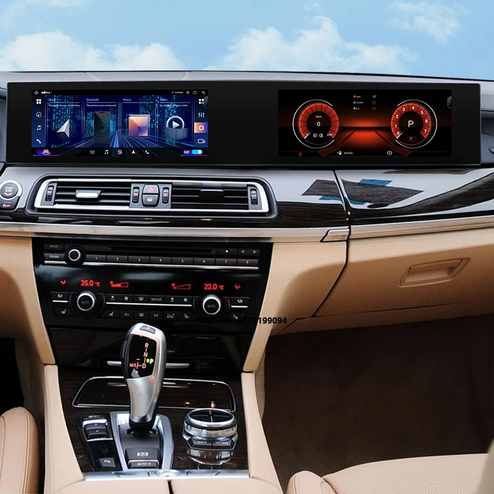 Double 12.3 Inch Android Screen 1920*720 Car Radio for 7 Series F01 F02 F04 2009-2012 GPS Navigation Carplay
Double 12.3 Inch Android Screen 1920*720 Car Radio for 7 Series F01 F02 F04 2009-2012 GPS Navigation Carplay