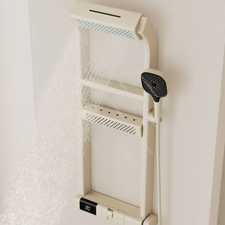 Applicable To Multifunctional Thermostatic Digital Display Rack Shower Shower Set, Designed for Family Bathrooms, Toilets
Applicable To Multifunctional Thermostatic Digital Display Rack Shower Shower Set, Designed for Family Bathrooms, Toilets