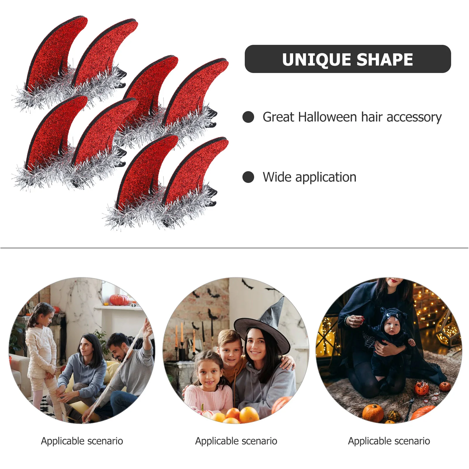 Horn Style Hair Clips Halloween Cosplay Party Costume Accessory For Women Girls Decorative Ox Horn Hairpin Photo Props
Horn Style Hair Clips Halloween Cosplay Party Costume Accessory For Women Girls Decorative Ox Horn Hairpin Photo Props