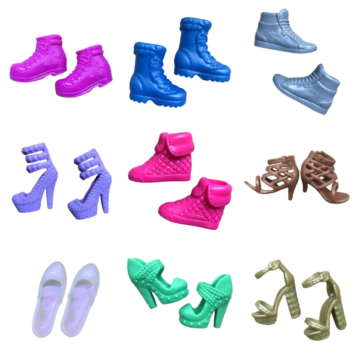 MINISO 1/6 оригинальные кукольные туфли, сандалии, сапоги, красные, фиолетовые, серые, белые, зеленые, яркие цвета, кукольные туфли на высоком каблуке, сделай сам, детали куклы, 10 пар 
MINISO 1/6 оригинальные кукольные туфли, сандалии, сапоги, красные, фиолетовые, серые, белые, зеленые, яркие цвета, кукольные туфли на высоком каблуке, сделай сам, детали куклы, 10 пар