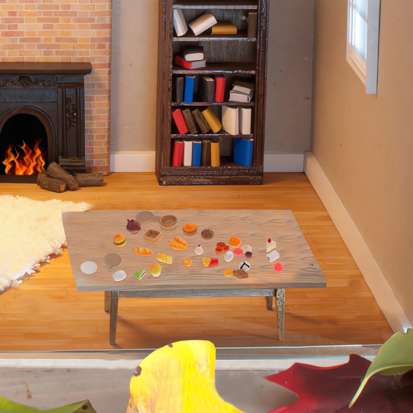 30pcs Simulation Food Play Decor Miniature House Kitchen Accessories Resin Fake Food For Diy Mini House Decoration Pretend Play
30pcs Simulation Food Play Decor Miniature House Kitchen Accessories Resin Fake Food For Diy Mini House Decoration Pretend Play