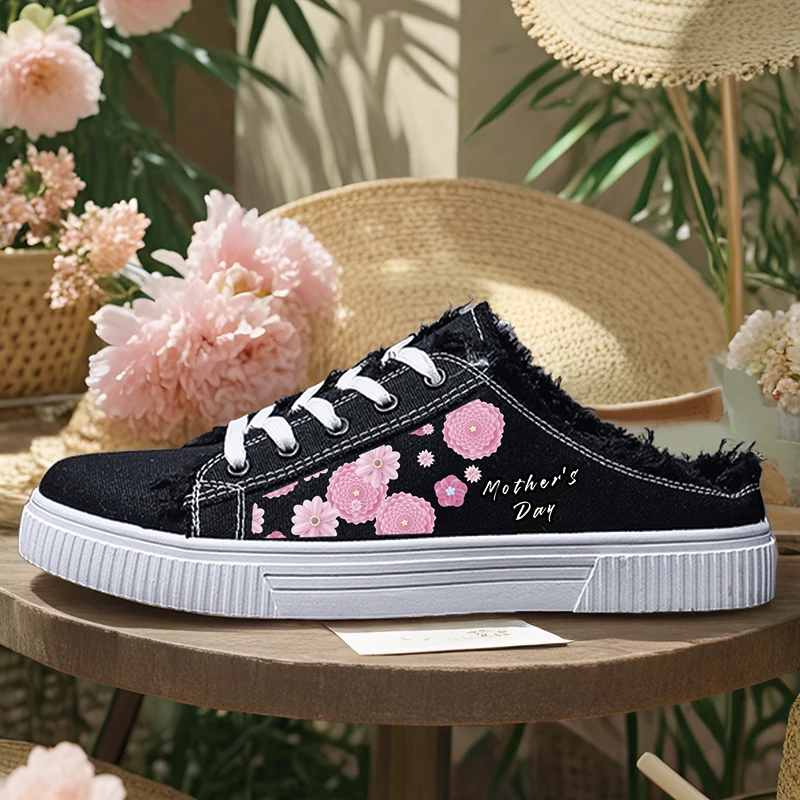 Women's Sports Shoes Student Sports Enthusiasts Mother's Day Spring and Summer Women's Canvas Shoes Pink Flower Round Toe High Top Round Toe Flats Bottom Breathable Vulcanized Shoes Digital Printing Women's Shoes
Women's Sports Shoes Student Sports Enthusiasts Mother's Day Spring and Summer Women's Canvas Shoes Pink Flower Round Toe High Top Round Toe Flats Bottom Breathable Vulcanized Shoes Digital Printing Women's Shoes