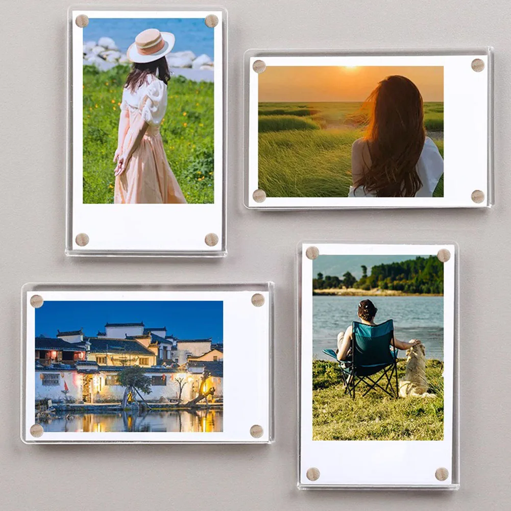 Photo Frame Double-Sided Acrylic Magnetic Photo Frame Transparent Acrylic Magnetic Photo Frame Display Frame Home Decoration
Photo Frame Double-Sided Acrylic Magnetic Photo Frame Transparent Acrylic Magnetic Photo Frame Display Frame Home Decoration
