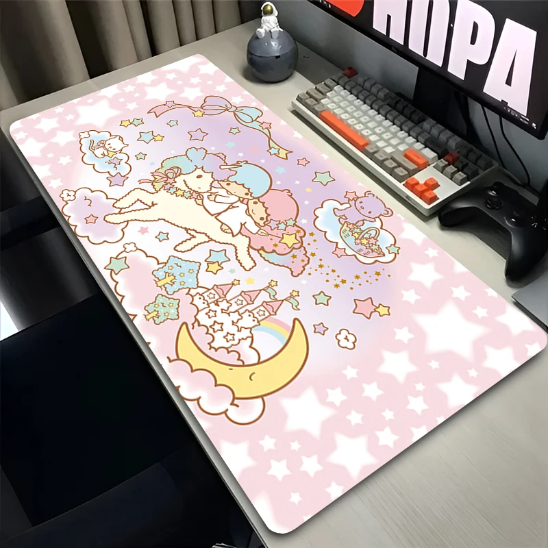 Mouse Pad Computer Gaming Accessories Kawaii Mousepad Rubber Cute Extended Desk Mat Laptop Gamer Keyboard L-little T-twin Star
Mouse Pad Computer Gaming Accessories Kawaii Mousepad Rubber Cute Extended Desk Mat Laptop Gamer Keyboard L-little T-twin Star