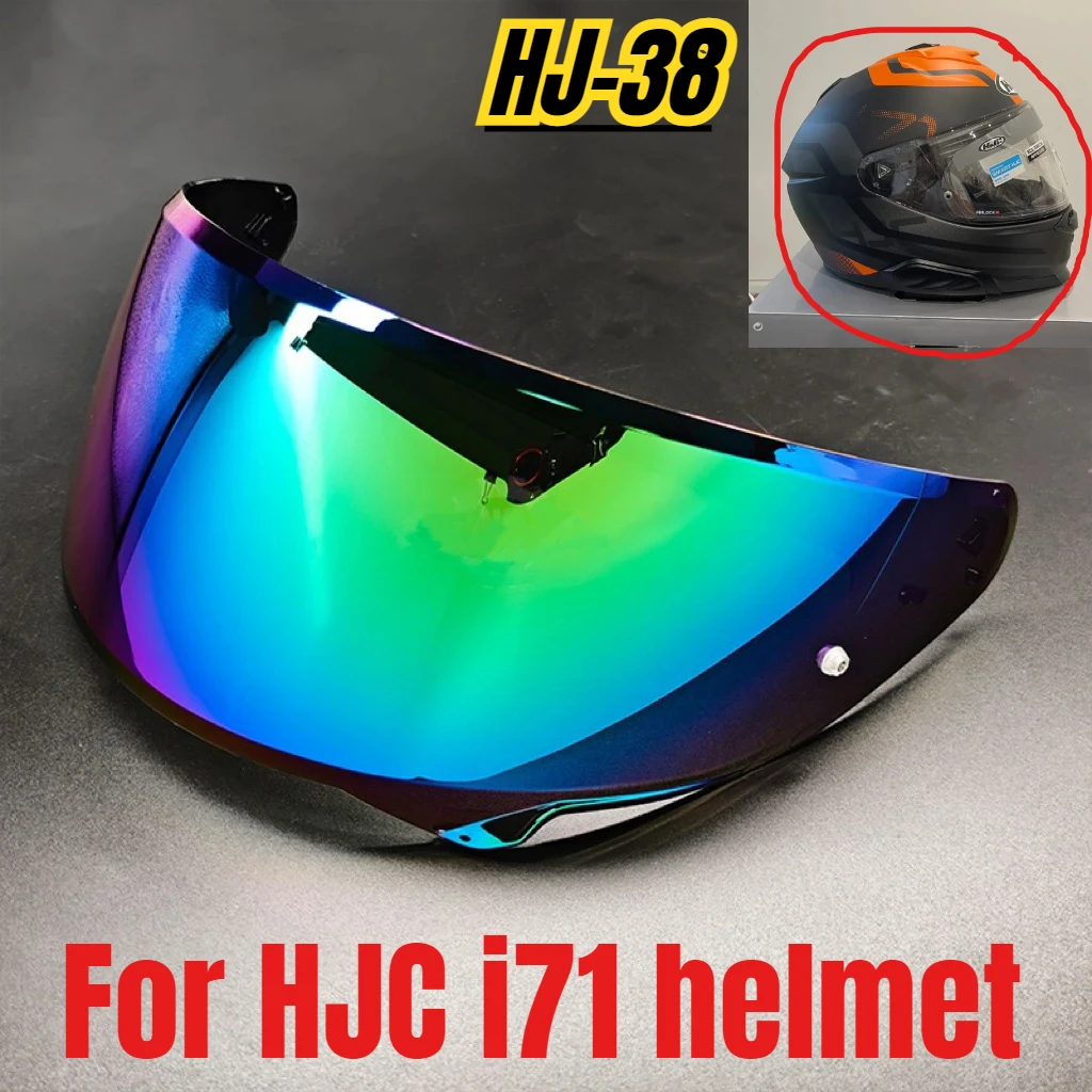 For i71 Helmet Visors HJ-38 Electroplated Multi-color Day Night Lens Color-changing Film Anti-fog Sticker Helmet Accessories
For i71 Helmet Visors HJ-38 Electroplated Multi-color Day Night Lens Color-changing Film Anti-fog Sticker Helmet Accessories