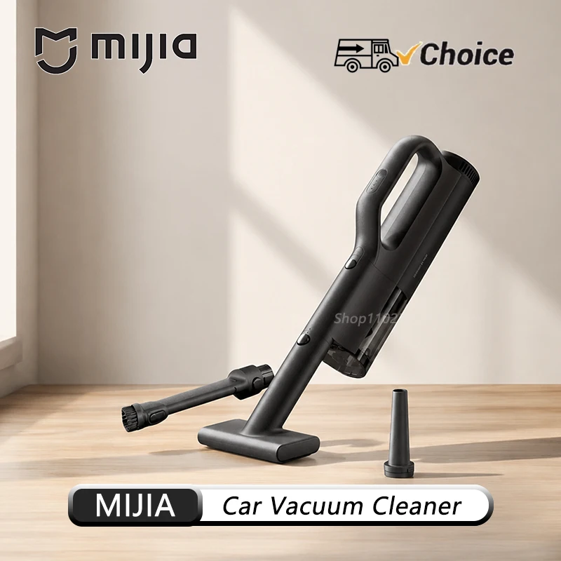 NEW Mijia Car Vacuum Cleaner MJXCQ01QW 21kPa Suction 150mL Dust Cup 2400mAh Battery Washable Filter Element For Car Cleaning
NEW Mijia Car Vacuum Cleaner MJXCQ01QW 21kPa Suction 150mL Dust Cup 2400mAh Battery Washable Filter Element For Car Cleaning
