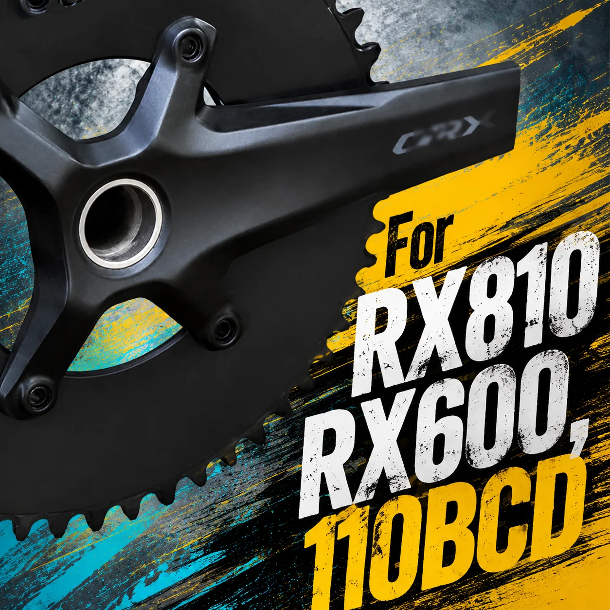 Gravel Single Chainring For Shimano RX810 RX600 110 BCD 110BCD GRX 1x AERO Crown 36 38 40T 42 44T 46 48T 50 52T Teeth 12 Speed
Gravel Single Chainring For Shimano RX810 RX600 110 BCD 110BCD GRX 1x AERO Crown 36 38 40T 42 44T 46 48T 50 52T Teeth 12 Speed