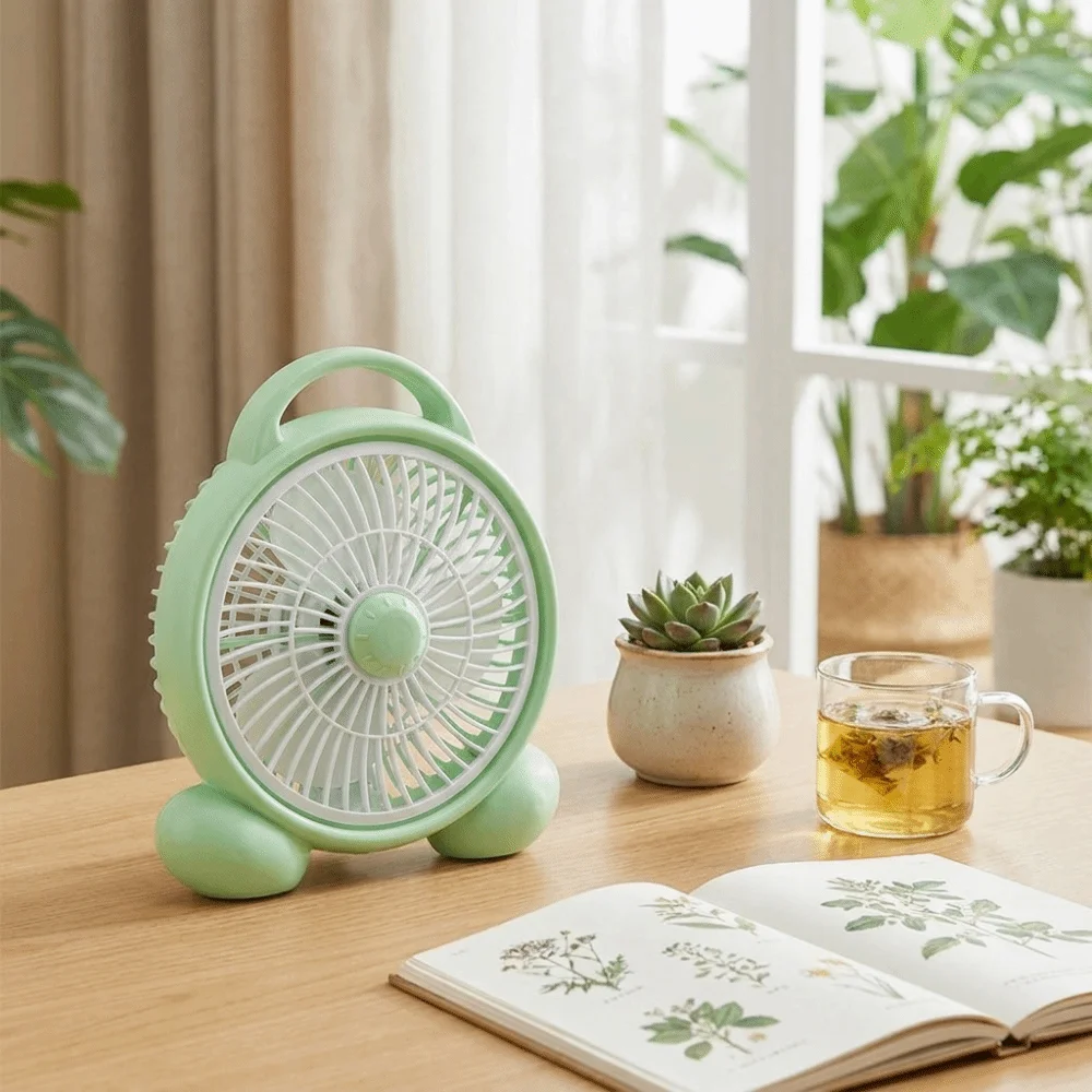 Rechargeable Power Supply USB Rechargeable Mini Desk Fan Low Noise Compact Design Portable Small Table Fan Space-Saving
Rechargeable Power Supply USB Rechargeable Mini Desk Fan Low Noise Compact Design Portable Small Table Fan Space-Saving