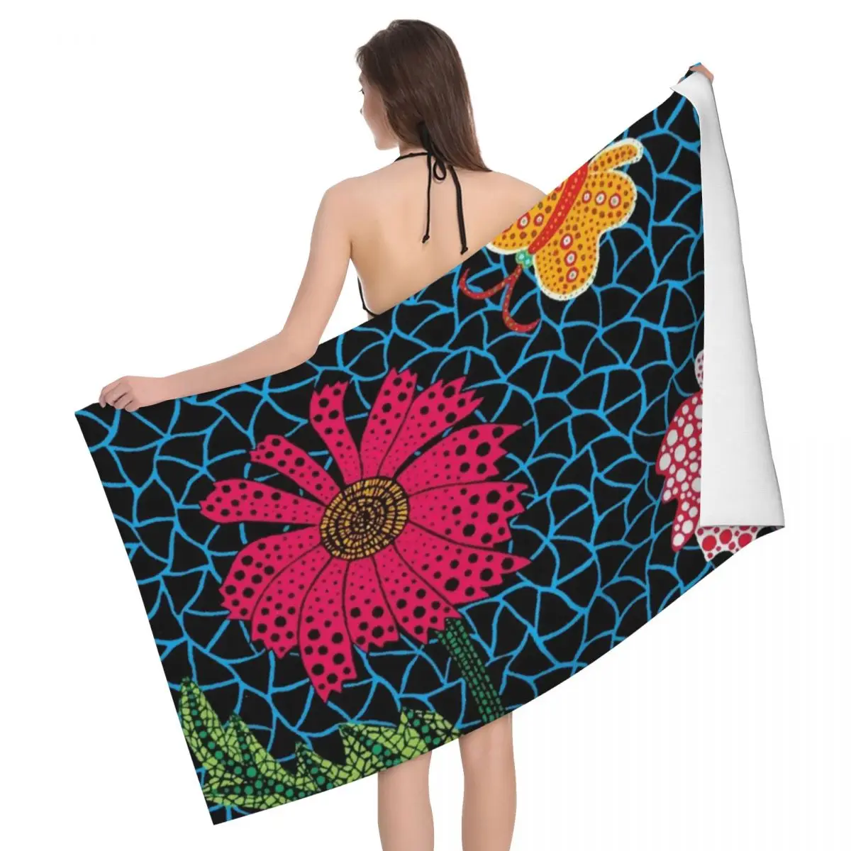 Yayoi Kusama Flowers Beach Towel Quick Dry Abstract Art Super Soft Microfiber Pool Sauna Towels
Yayoi Kusama Flowers Beach Towel Quick Dry Abstract Art Super Soft Microfiber Pool Sauna Towels