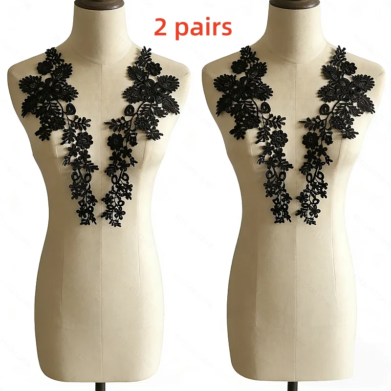 2 sets of high-quality lace embroidery fabric accessories for DIY - suitable for sewing onto clothes, dresses, and hats
2 sets of high-quality lace embroidery fabric accessories for DIY - suitable for sewing onto clothes, dresses, and hats